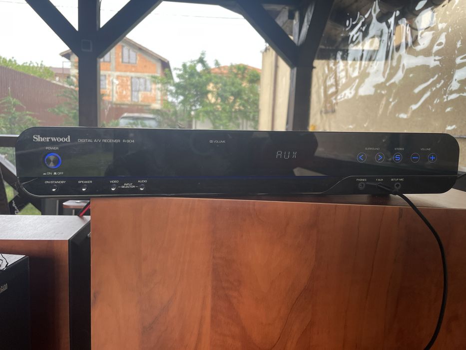 Sistem Home Cinema 5.1 Sherwood + System Fidelity – complet, stare foarte bună