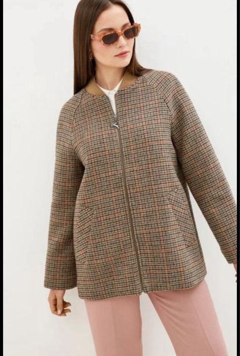 Пальто бомбер женское