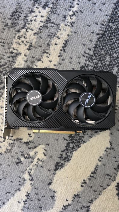 Видеокарта asus dual 3050 oc 8GB