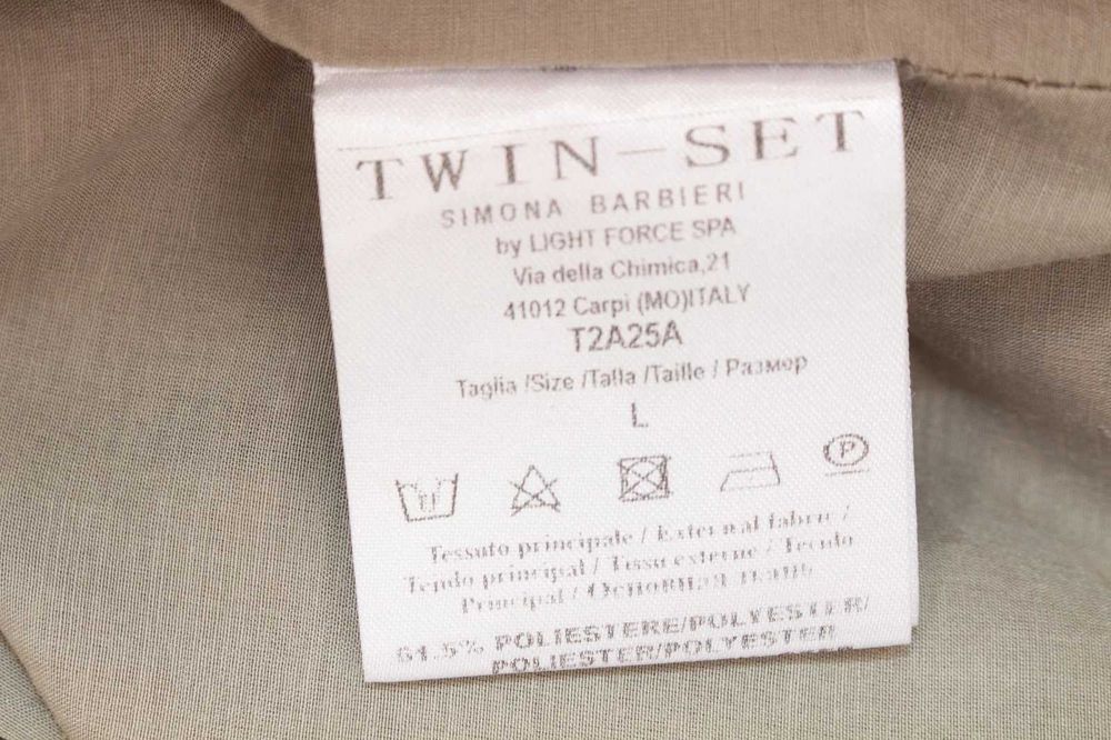 TWINSET Simona Barbieri оригинална дамска дантелена рокля L