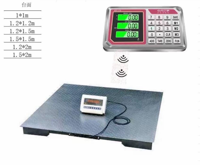 Весы 3 тонна 100*100,120*120,100*200