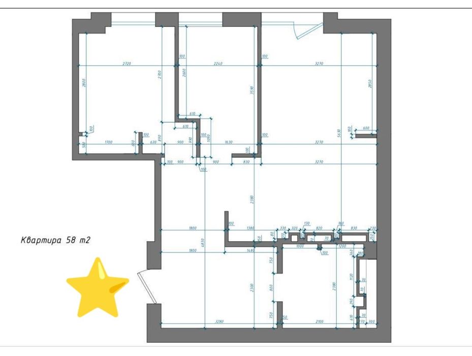 ЖК Mirabad Avenue 2-х комнатная 58м2 ‼️ Гостиница Россия