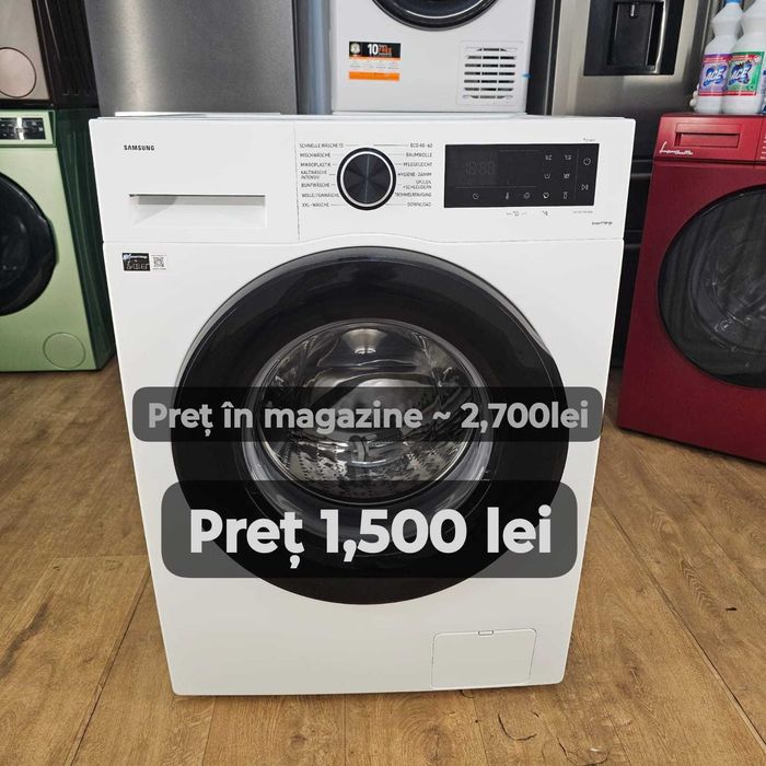 NOU !!! Samsung ww80ecgc04ae – Mașină de spălat rufe 8 kg 1400rpm B15