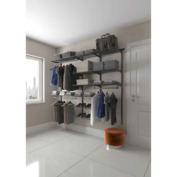 Гардеробная система ПРАКТИК Home Max G210 графит