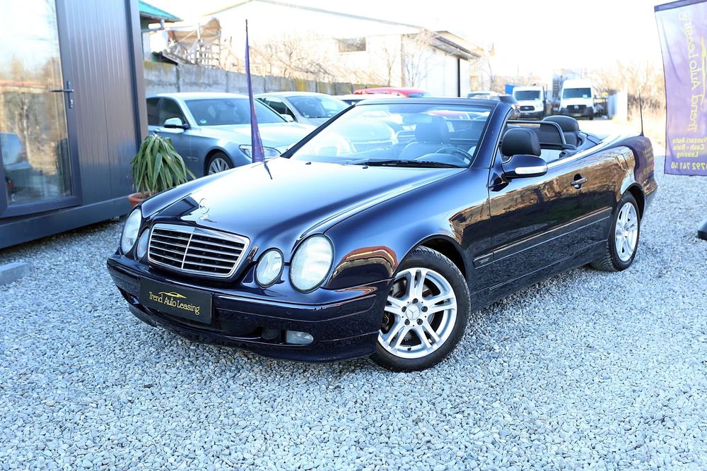 Mercedes-Benz CLK Cabrio / Last edition  / Automata Piele Alba Navi