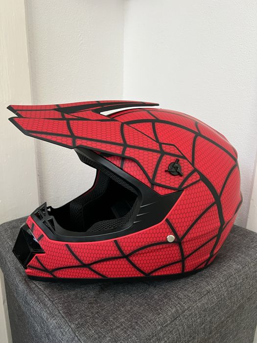 Casca moto atv copii Spiderman