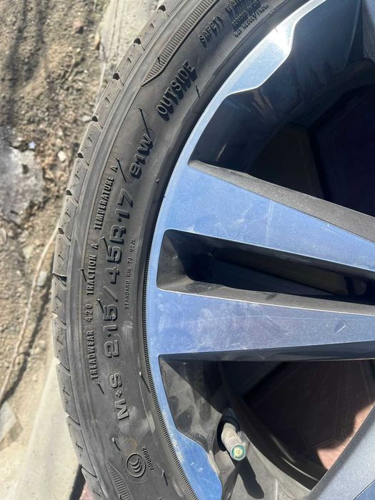 диски и покрышки 215/45/R17