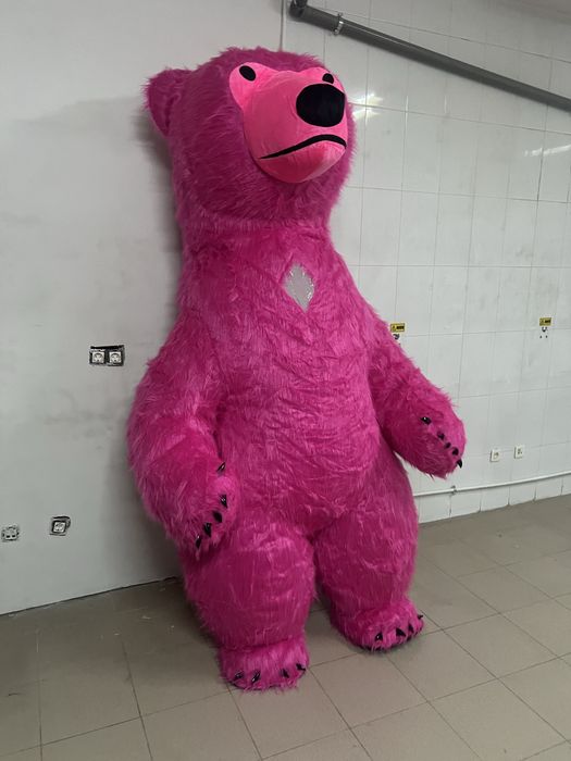 URS gonflabil  roz 2.6 metri pentru petreceri si evenimente