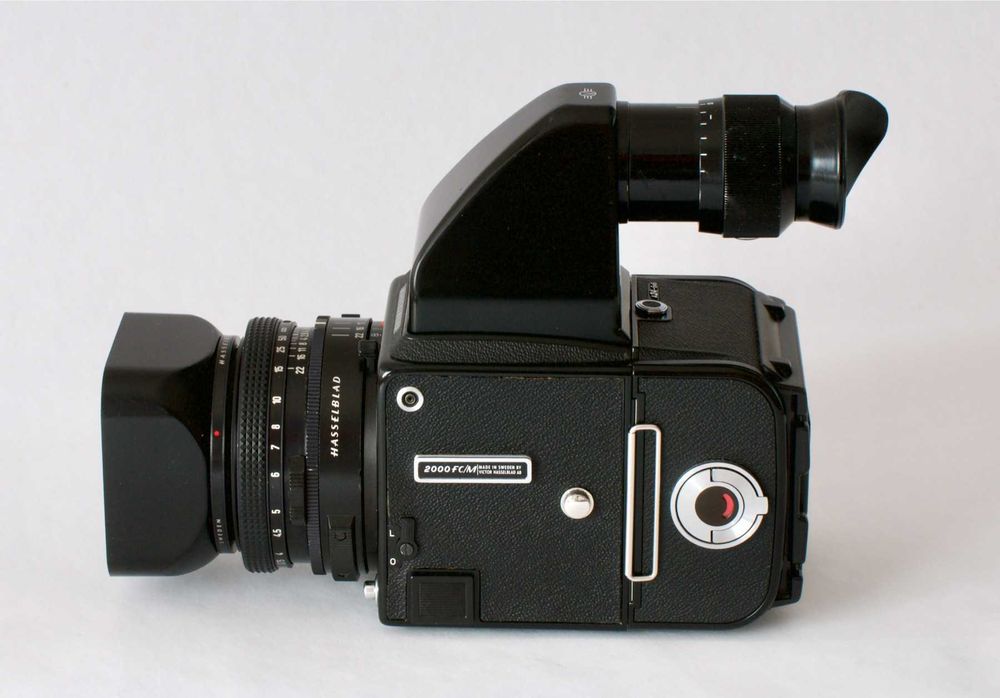 Hasselblad 500C (modifié C/M) + Zeiss Planar 80 mm F:2,8 + 3x dos