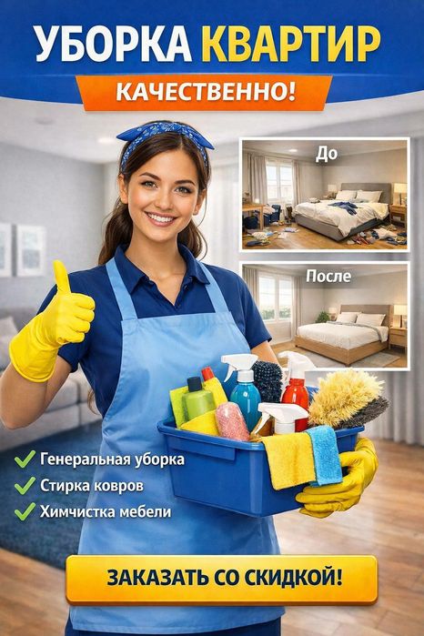 Клининг Уборка Химчистка Стирка ковров