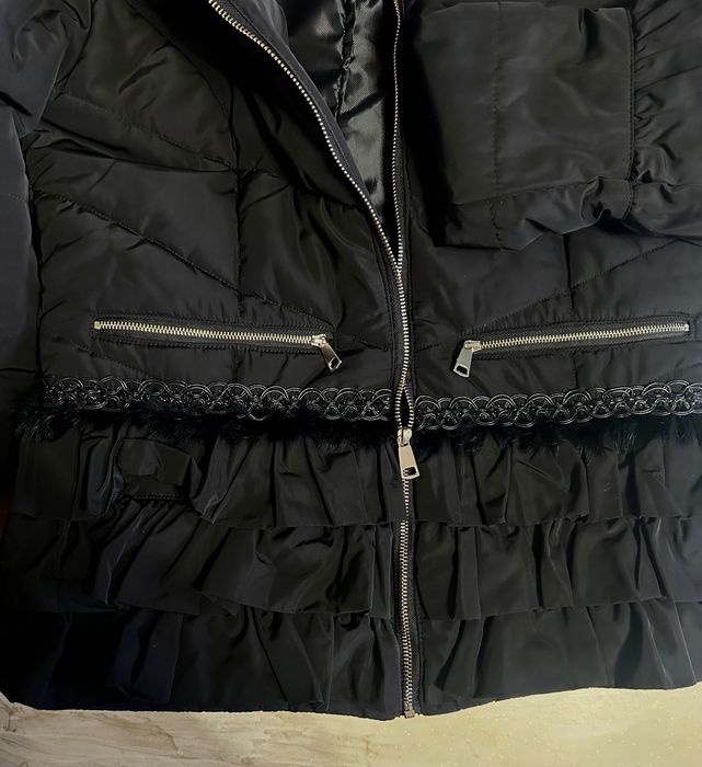 Дамско яке в естествен пух