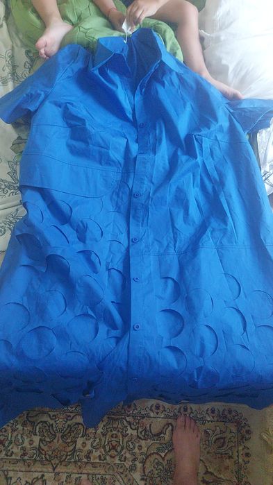 Продам платье синий