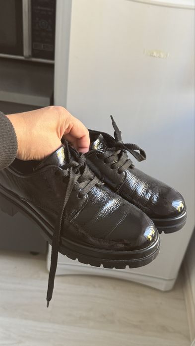 Кожанные ботинки