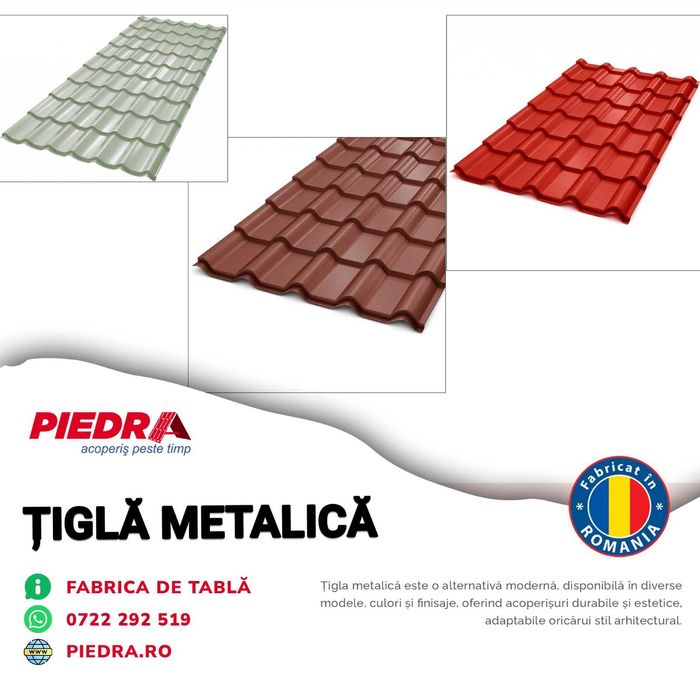 Tigla Metalica Premium