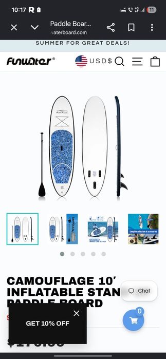Vând sup Paddle board noi cu toate accesoriile pompa vasla rucsac arc de picior 3aripioare chitdereparatii preț 650lei