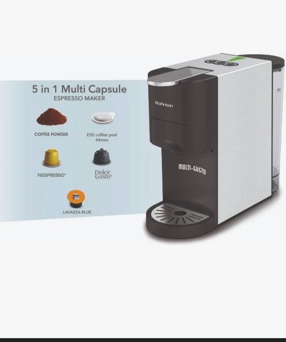 Espresor capsule  și cafea măcinată