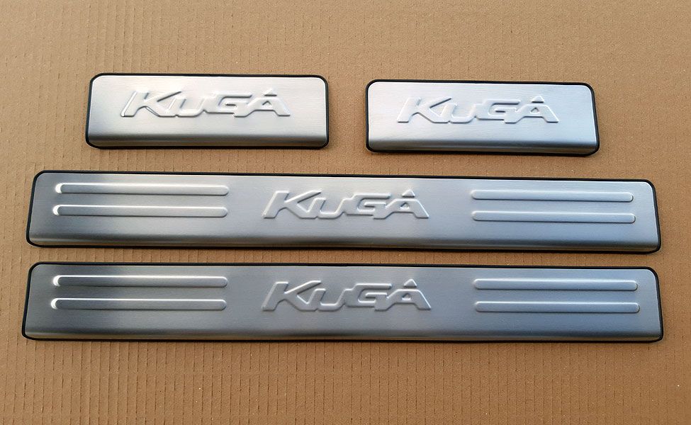 Ornamente / protectii INOX praguri (model 1) -Ford Kuga (2012-2019)