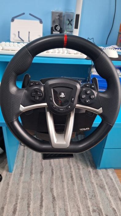 Volan PC,PS5,PS4 hori apex racing wheel încă în garanție