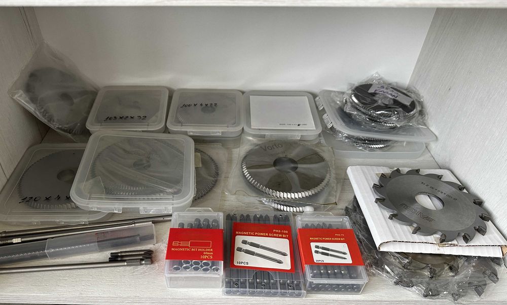 Части и консумативи за машини за дограма (ПВЦ алуминий)