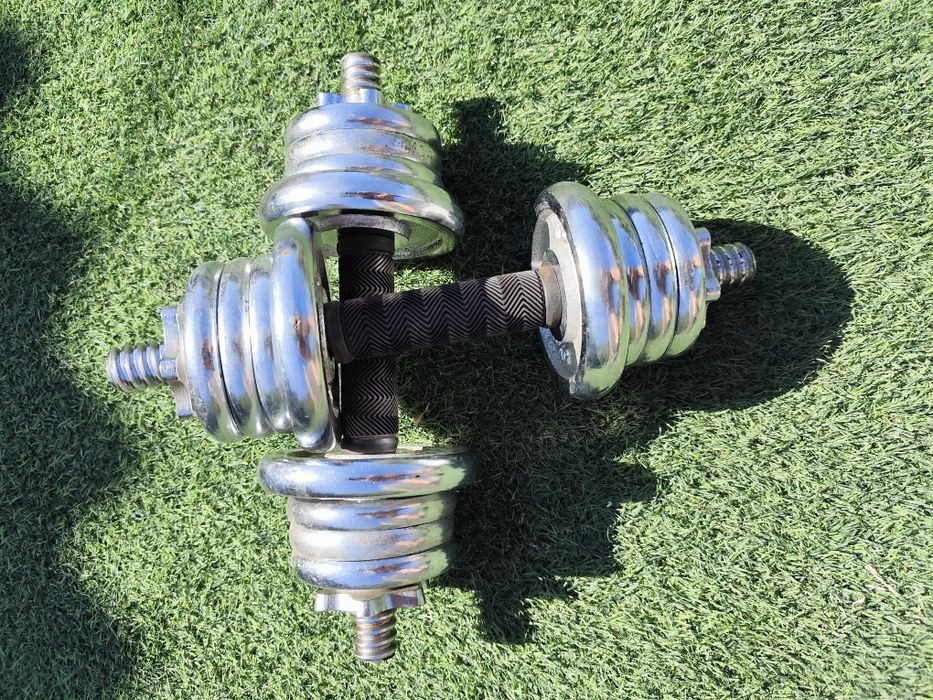 Продам разные гантели