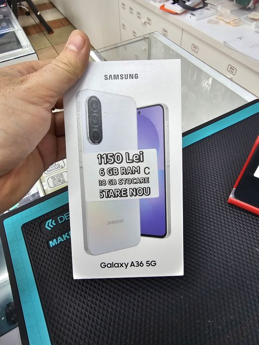 Galaxy A36 5G, 6/128 GB, Nou, Garanție