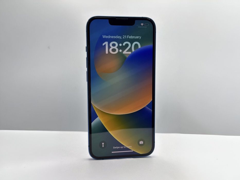 iPhone 13, 128GB, Blue, 100%, Garantie 2 ani CH-iOS T2