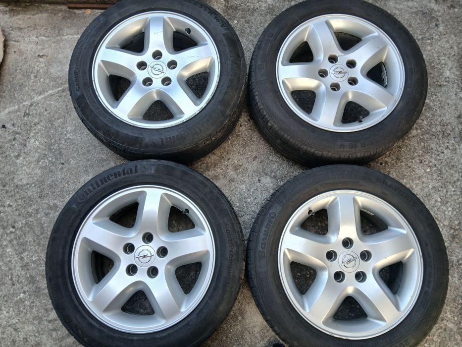 Оригинални Алуминиеви джанти 16цола за Opel astra.zafira.vectra.meriva. signum-Omega-5×110.SAAB.Alfa Romeo