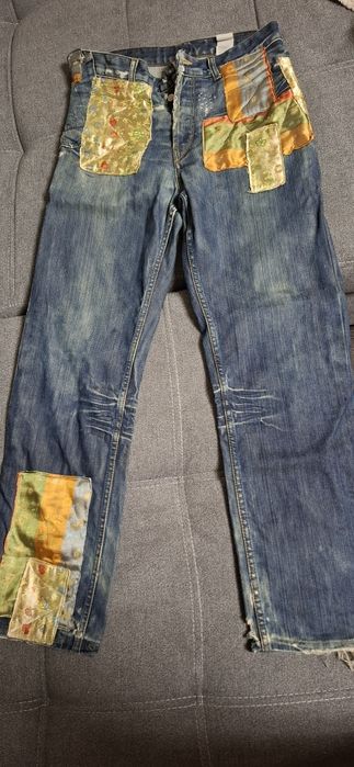 Blugi lucrati manual