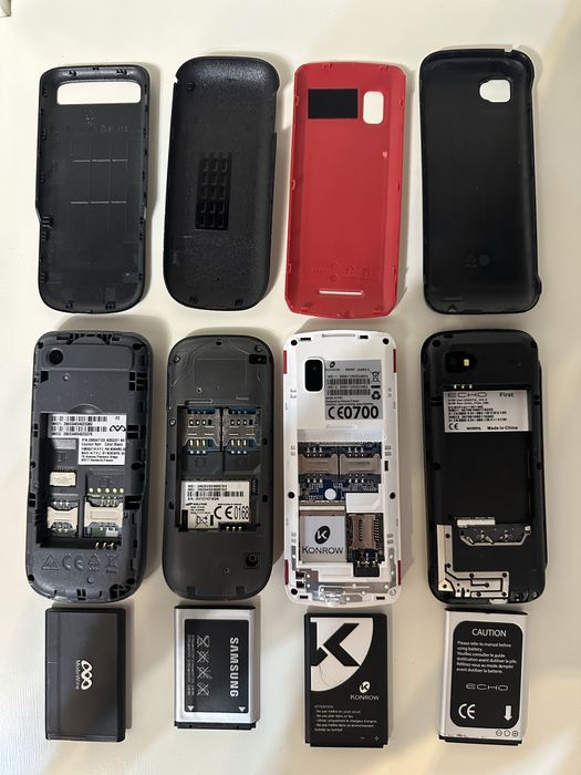 Telefoane cu butoane: F2, Samsung, Konrow, Echo First