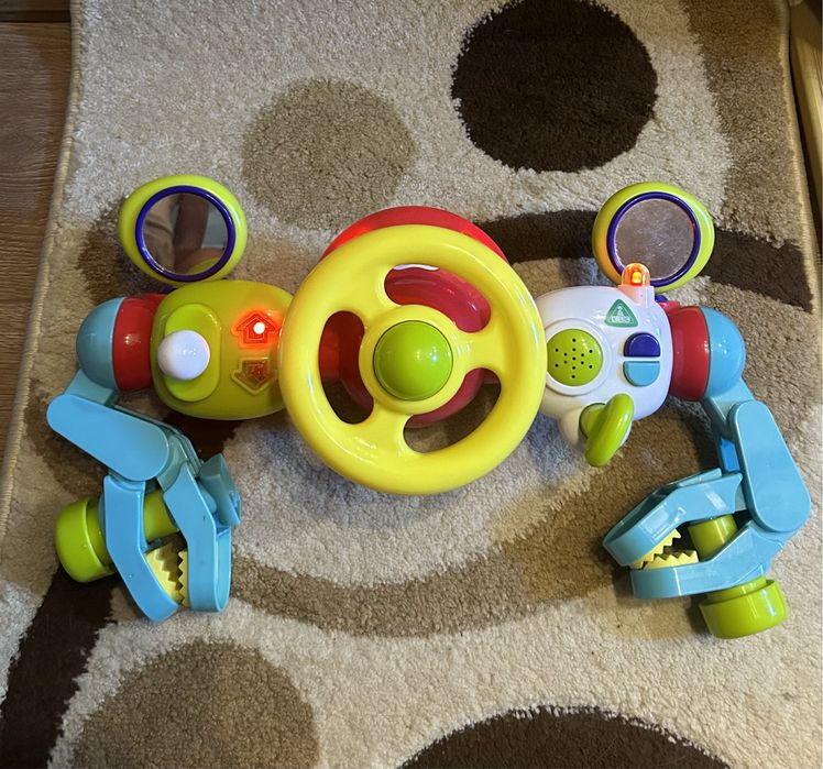 Volan cu sunete si lumini pt carucior