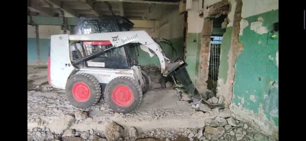 Погрузчик, Гидромолот, мини погрузчик, Bobcat