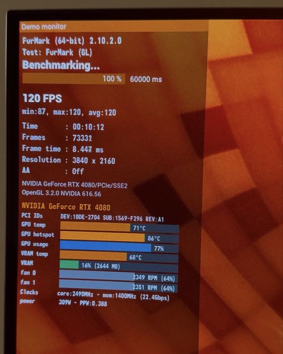 RTX 4080 Palit GameRock Omniblack