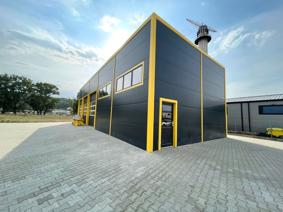 Hala metalica 10x20x5H panouri sandwich