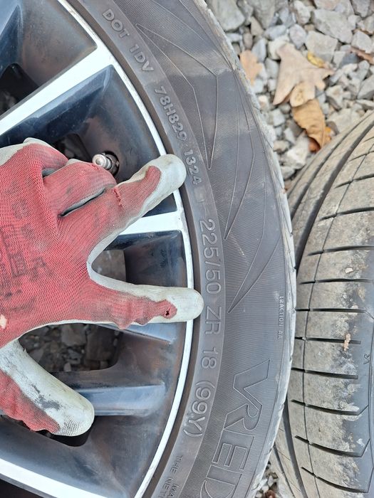 Оригинални джанти 18 с летни гуми за тойота ЦХР CHR C-HR