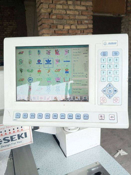 Вышивка машина 8 головкали