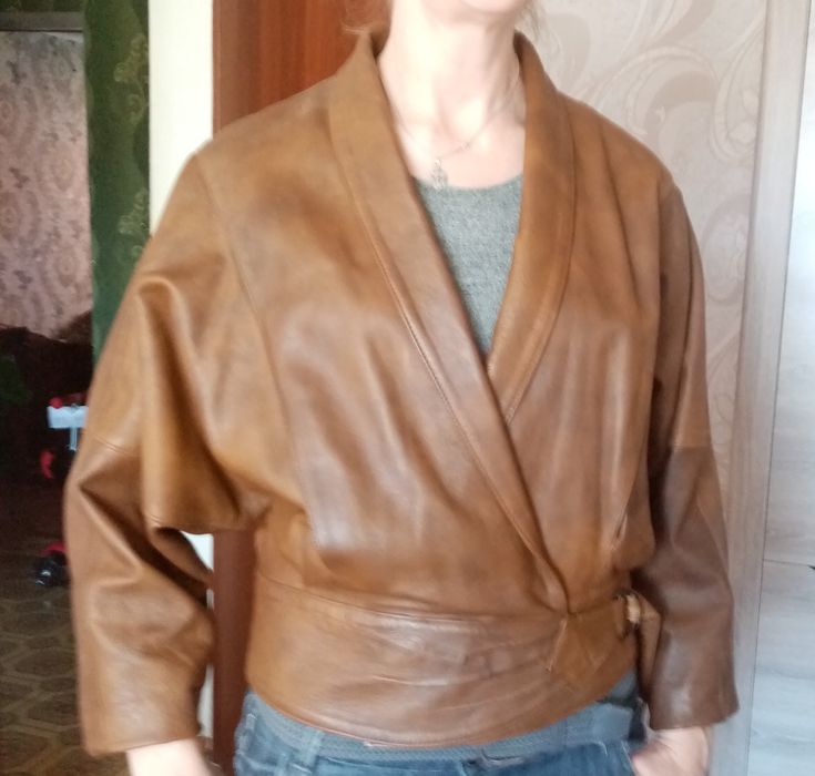 Куртка кожаная натуральная
