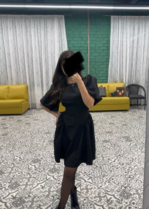 Платье черное