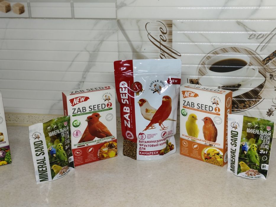 Корм для птиц и для грызунов