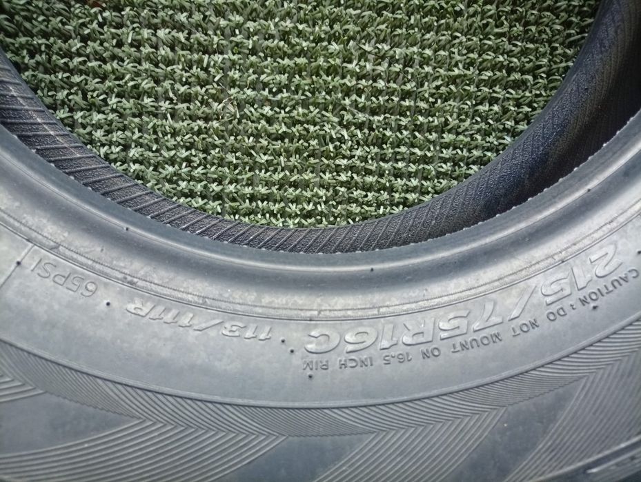 215 75 16c Hankook  7mm m+s