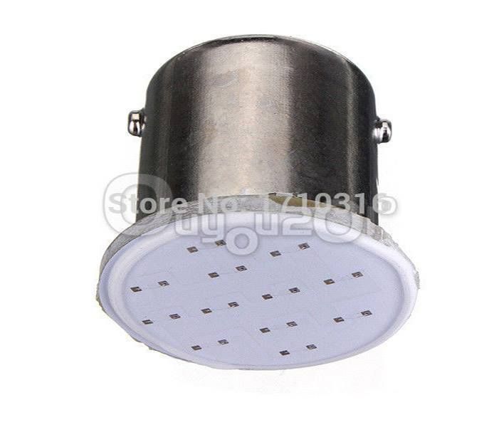 COB LED Автокрушка 1156 / BA15S / P21W жълта светлина