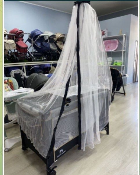 Детская кроватка+манеж