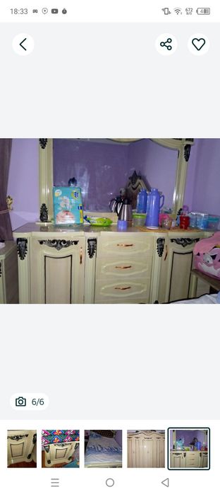 Mebel sotiladi . holati yaxshi. Jizzax gallaorol da.