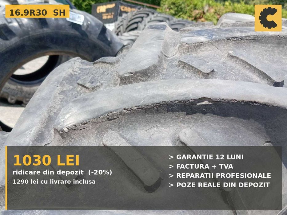 Cauciucuri 16.9R30 420/85R30 Kleber Anvelope Tractor SH