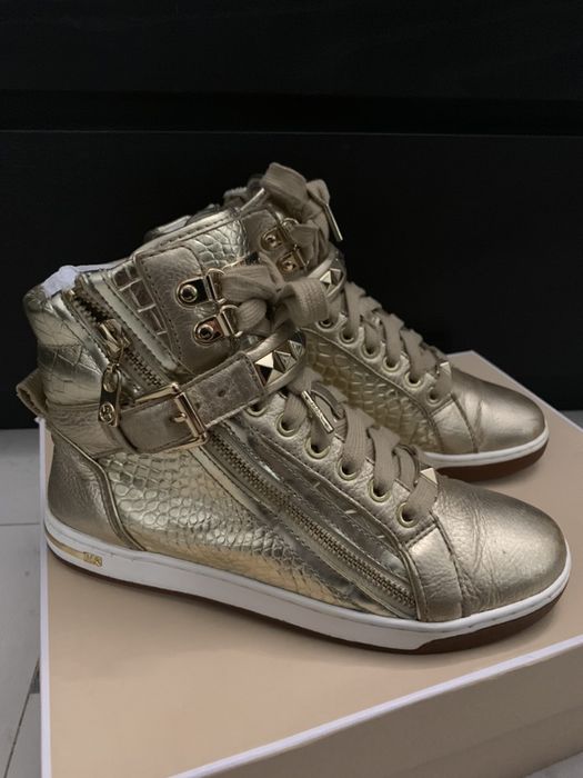 Кожени спортни обувки Michael Kors