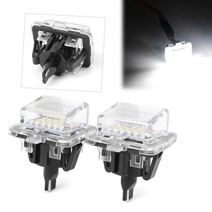 LED Плафони за регистрационен номер Mercedes C-class,S-class,E-class,