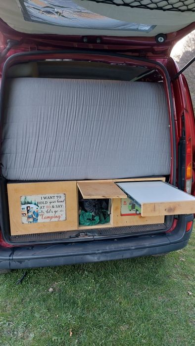 Renault Kangoo 1.5 dci minicamper ideal pentru pescuit