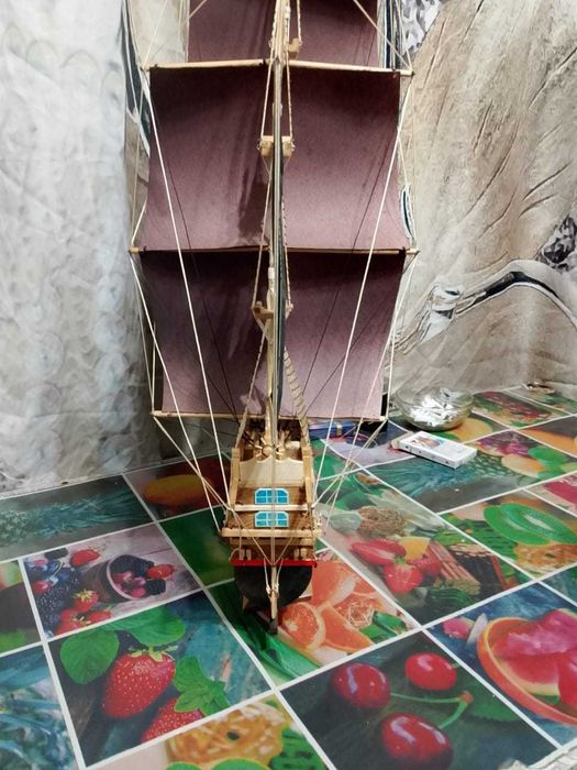 Корабль ручной работы