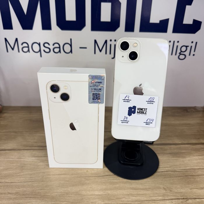 Iphone 13 89% White Nasiya bor