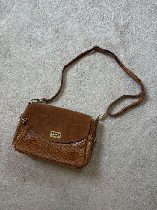 Дамска кожена чанта Vera