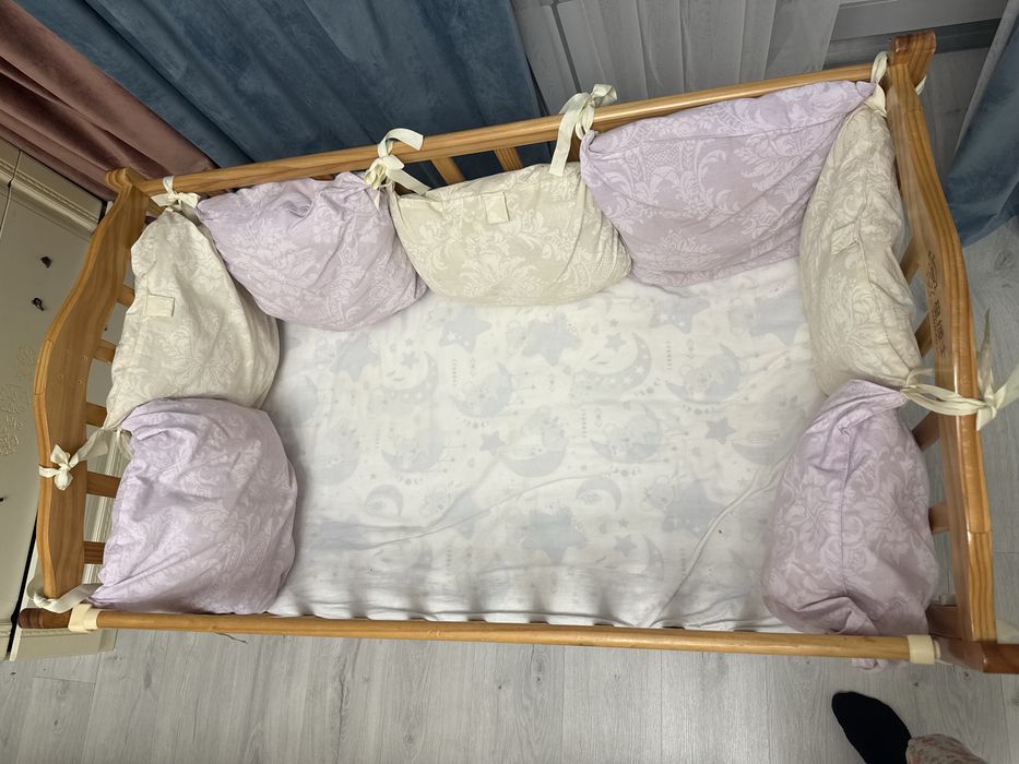 Деревянный манеж для детей